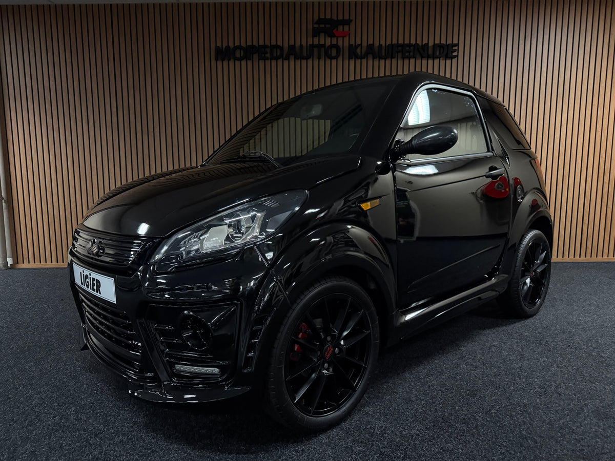 Ligier JS50 Sport Ultimate | Servo | 8 PS leiser DCI motor | Rückfahrkamera | 45 km/h | Innerhalb 250 KM Kostenlose Lieferung | Mopedauto | Leichtmobile