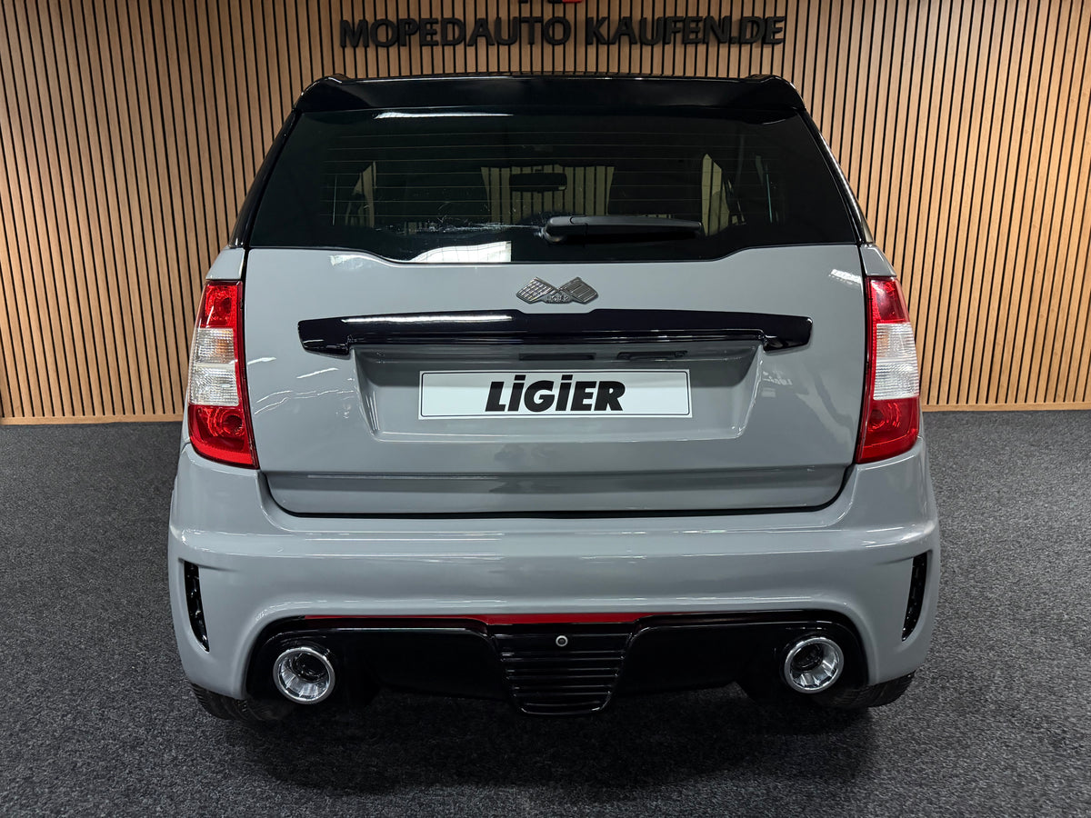 Ligier JS50 Sport Ultimate | KLIMA | Servo | Nardo Grau |  8 PS leiser DCI motor | Rückfahrkamera | 45 km/h | Innerhalb 250 KM Kostenlose Lieferung | Mopedauto | Leichtmobile