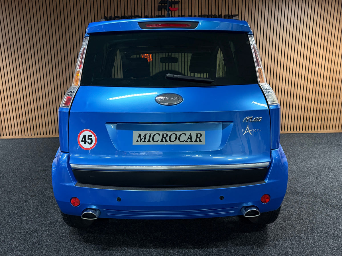 Microcar Mgo Paris Edition | leiser DCI Motor | 45 km/h | Innerhalb 250 KM Kostenlose Lieferung | Mopedauto | Leichtmobile