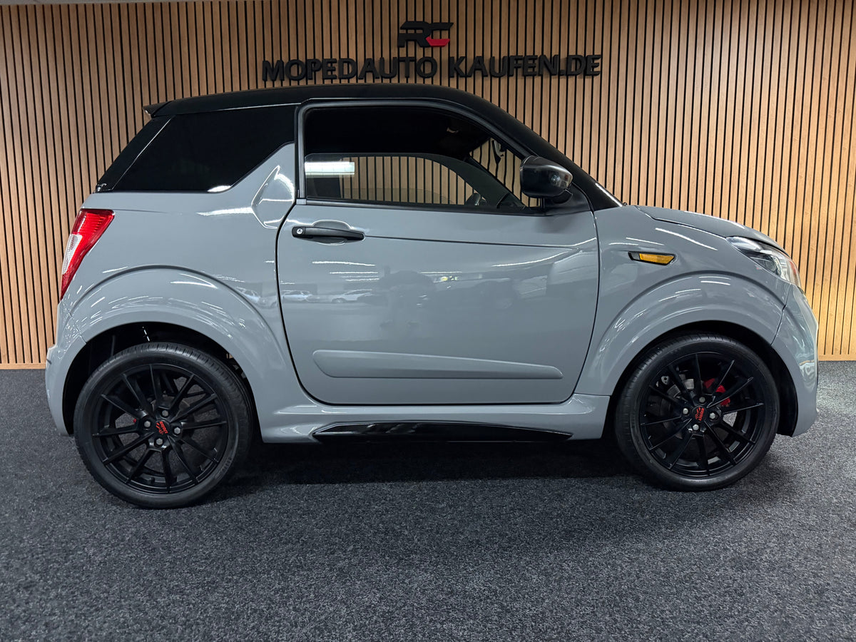 Ligier JS 50/56 Sport Ultimate Facelift | Nardo Grau | 8 PS leiser DCI Motor | 45 km/h | Innerhalb 250 KM Kostenlose Lieferung | Mopedauto | Leichtmobile