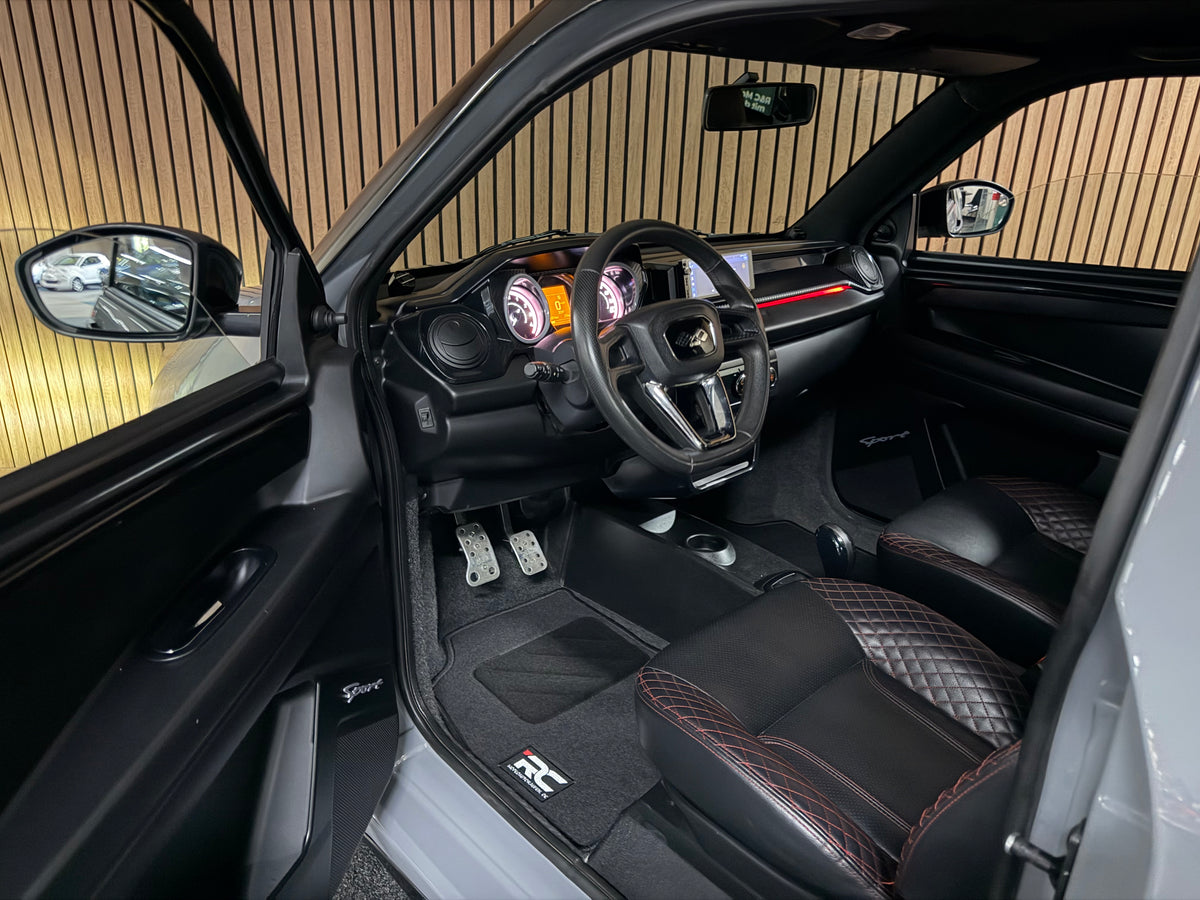 Ligier JS 50/56 Sport Ultimate Facelift | Nardo Grau | 8 PS leiser DCI Motor | 45 km/h | Innerhalb 250 KM Kostenlose Lieferung | Mopedauto | Leichtmobile