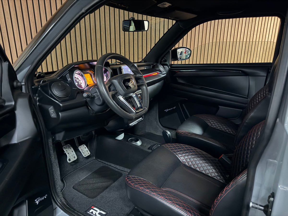 Ligier JS 50/56 Sport Ultimate Facelift | Nardo Grau | 8 PS leiser DCI Motor | 45 km/h | Innerhalb 250 KM Kostenlose Lieferung | Mopedauto | Leichtmobile
