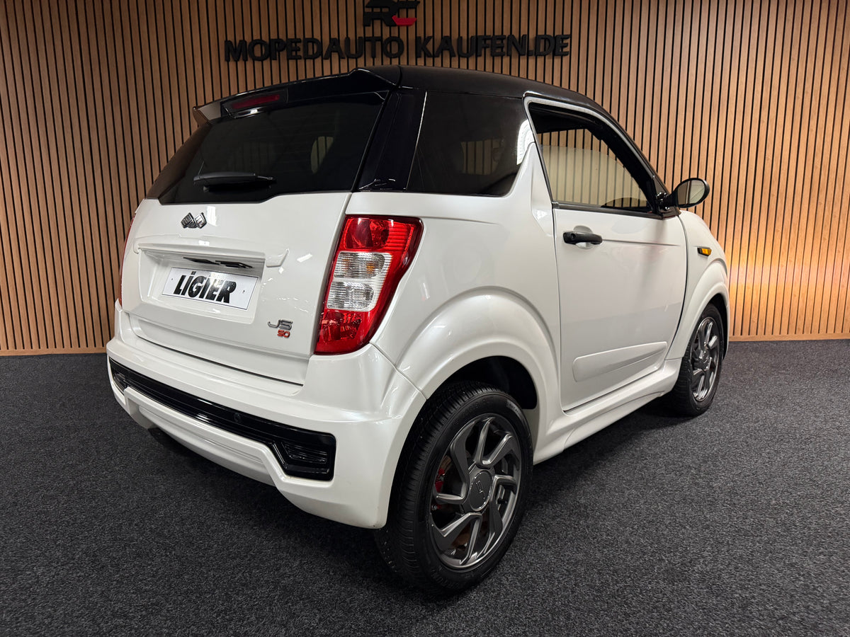 Ligier JS50 Sport Elegance | 8 PS | 45 km/h | Innerhalb 250 KM Kostenlose Lieferung | Mopedauto | Leichtmobile