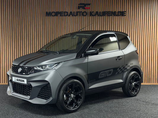 Aixam City GTO Sport 2025 | FULL LED | Matt Grau |  Apple/Android | 8 PS Motor | Rückfahrkamera | Gr. Multi-Media |45 km/h | Innerhalb 250 KM Kostenlose Lieferung | Mopedauto | Leichtmobile