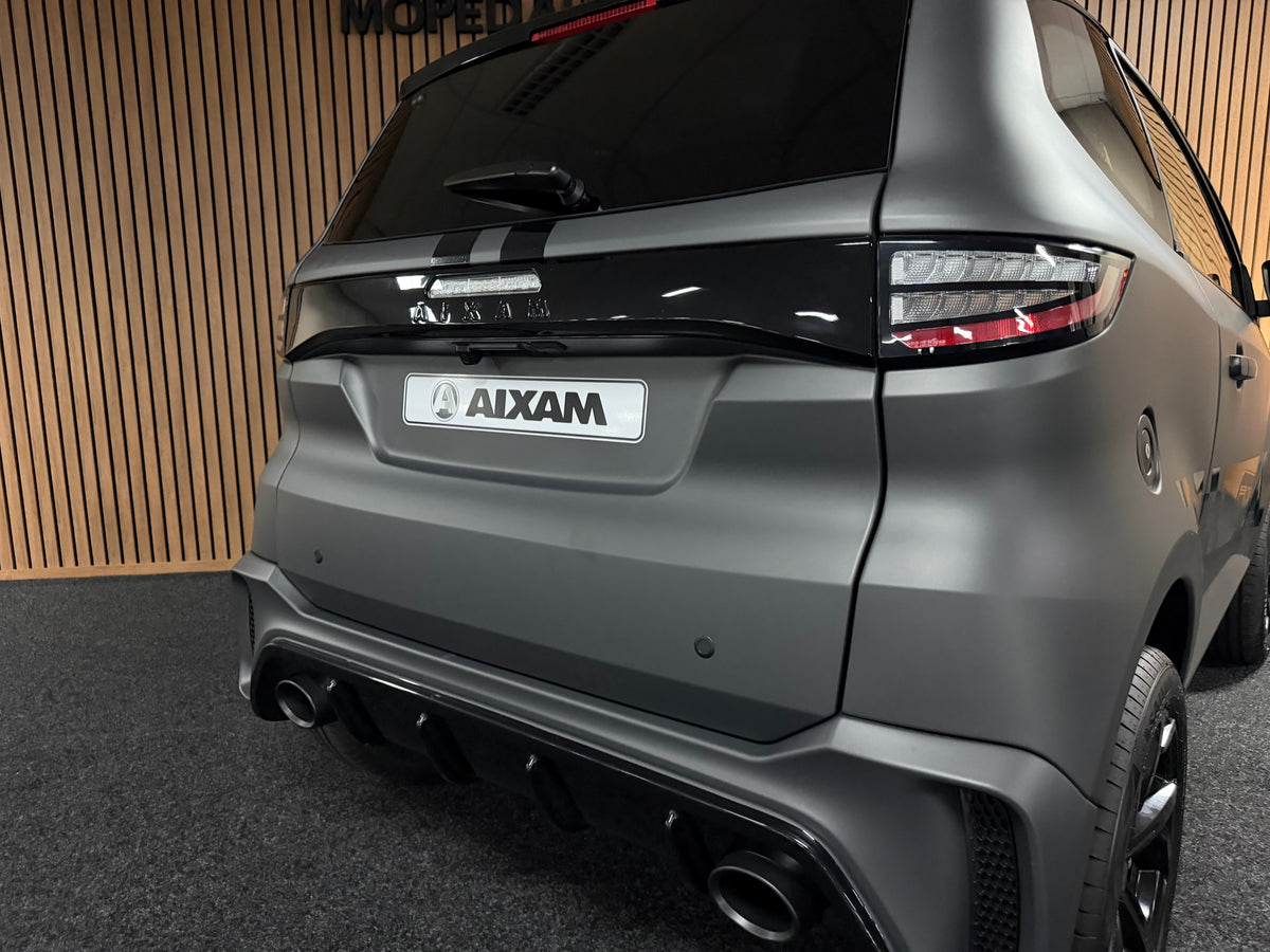 Aixam City GTO Sport 2025 | FULL LED | Matt Grau |  Apple/Android | 8 PS Motor | Rückfahrkamera | Gr. Multi-Media |45 km/h | Innerhalb 250 KM Kostenlose Lieferung | Mopedauto | Leichtmobile