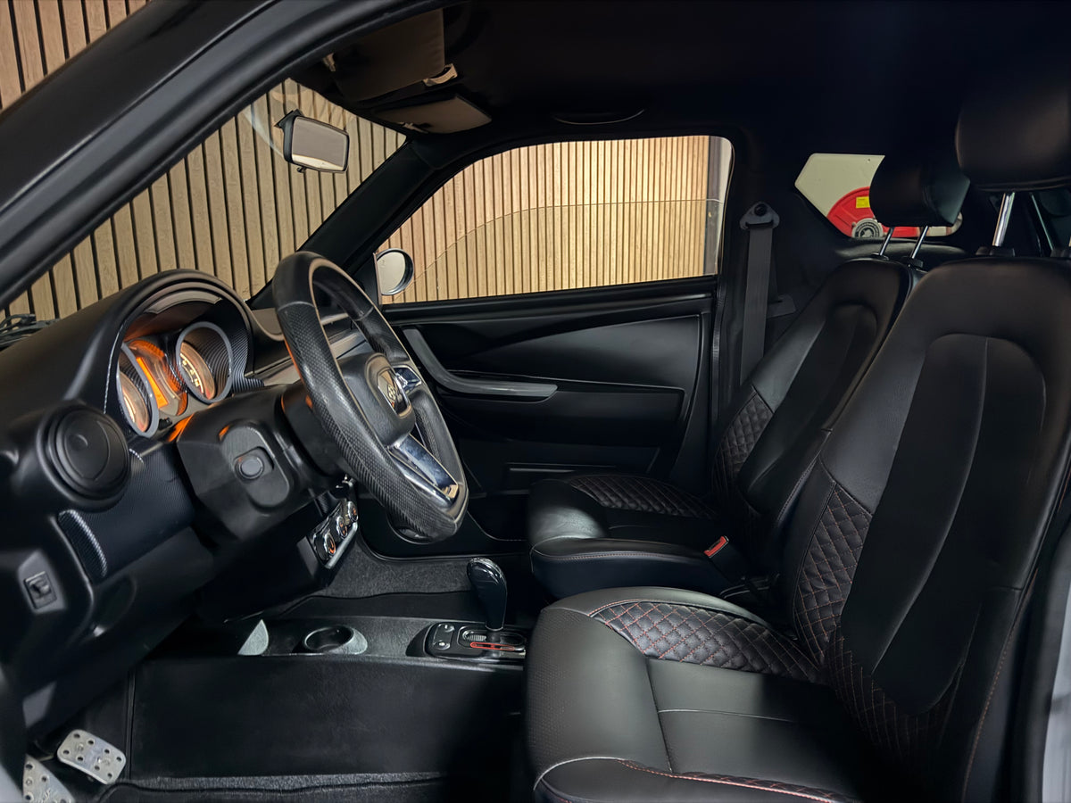 Ligier JS 50 Ultimate Sport | Klima | Nardo Grau | 8 PS leiser DCI Motor | Rückfahrkamera | 45 km/h | Innerhalb 250 KM Kostenlose Lieferung | Mopedauto | Leichtmobile