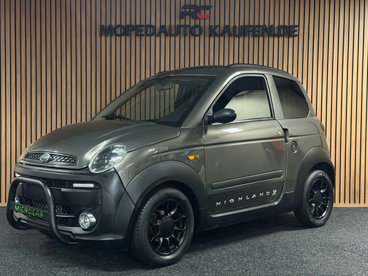 Microcar Mgo Highland X Bullbar | Klima | 8 PS leiser DCI Motor | Multi-Media | Rückfahrkamera |45 km/h | Innerhalb 250 KM Kostenlose Lieferung | Mopedauto | Leichtmobile