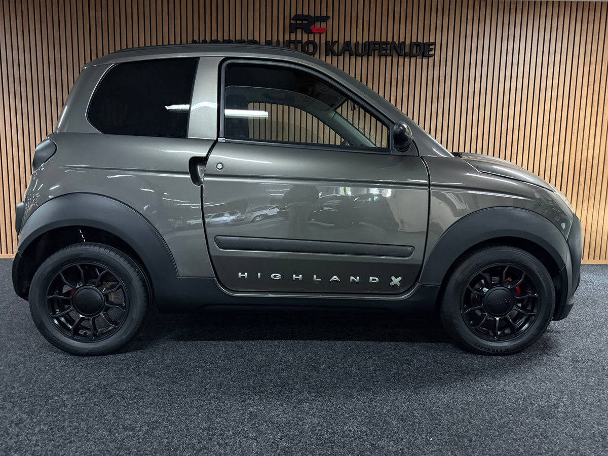 Microcar Mgo Highland X Bullbar | Klima | 8 PS leiser DCI Motor | Multi-Media | Rückfahrkamera |45 km/h | Innerhalb 250 KM Kostenlose Lieferung | Mopedauto | Leichtmobile