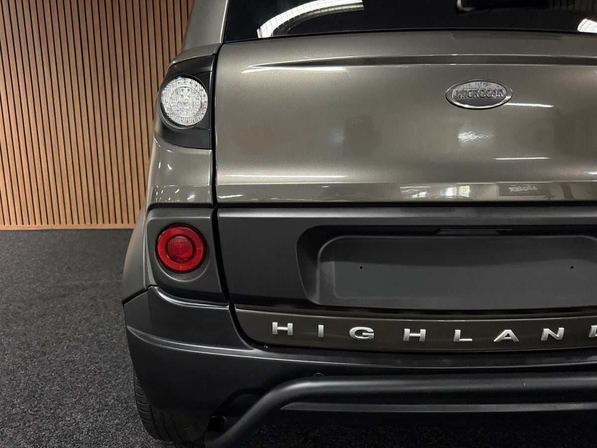 Microcar Mgo Highland X Bullbar | Klima | 8 PS leiser DCI Motor | Multi-Media | Rückfahrkamera |45 km/h | Innerhalb 250 KM Kostenlose Lieferung | Mopedauto | Leichtmobile