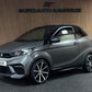 Aixam GTI Matt Grau | 8 PS leiser DCI Motor | 45 km/h | Innerhalb 250 KM Kostenlose Lieferung | Mopedauto | Leichtmobile