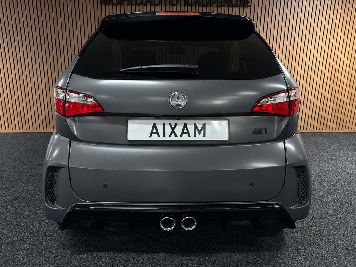 Aixam GTI Matt Grau | 8 PS leiser DCI Motor | 45 km/h | Innerhalb 250 KM Kostenlose Lieferung | Mopedauto | Leichtmobile