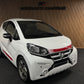 Casalini M20 GRAN TURISMO SPORT / mit roten Sportgurten / Multimedia / RFK | 8 PS leiser DCI Motor | 45 km/h | Rückfahrkamera | Innerhalb 250 KM Kostenlose Lieferung | Mopedauto | Leichtmobile