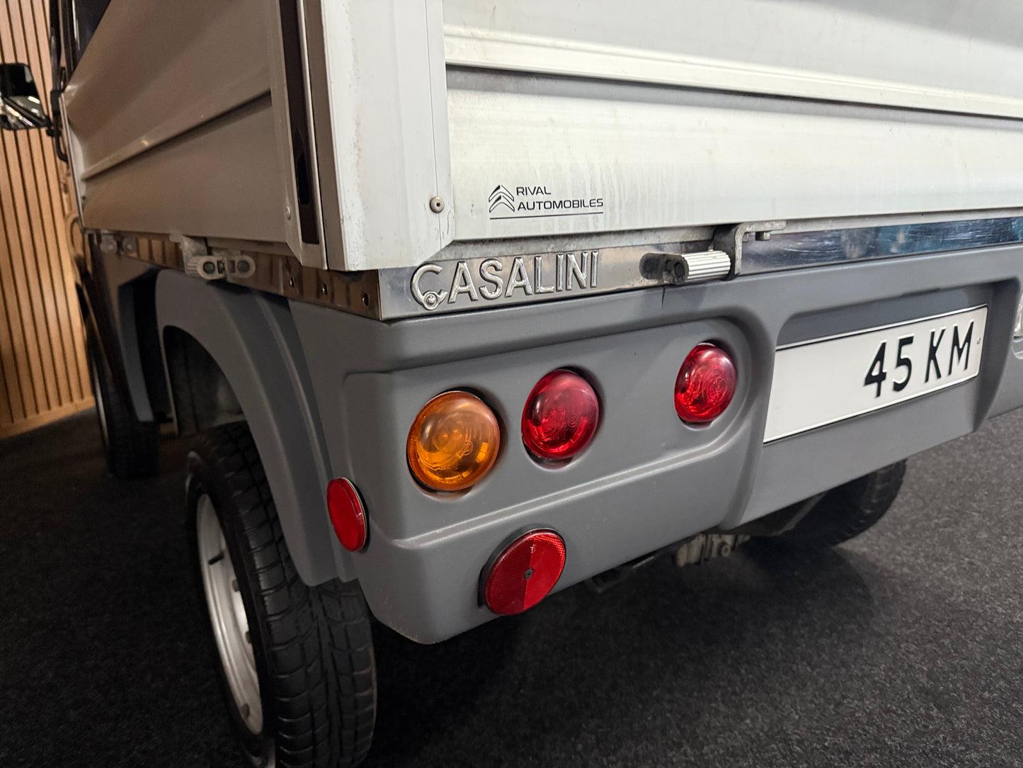 Casalini Kerry Truck Pritsche | *Selten* | 8 PS Motor | Gepflegt | 45 km/h | Innerhalb 250 KM Kostenlose Lieferung | Mopedauto | Leichtmobile