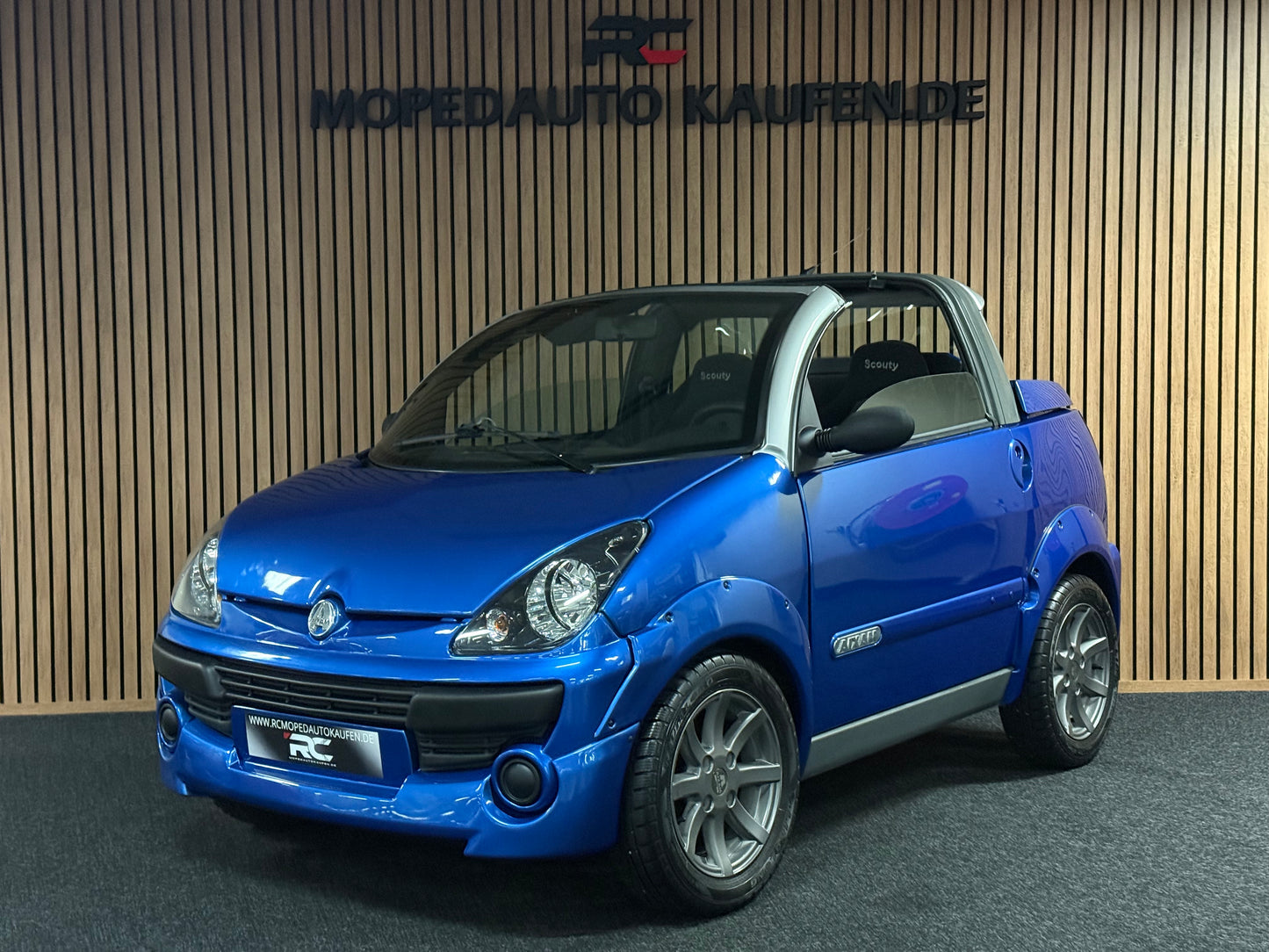 Aixam Scouty R Cabrio *NETT* | | 45 km/h | Innerhalb 250 KM Kostenlose Lieferung | Mopedauto | Leichtmobile