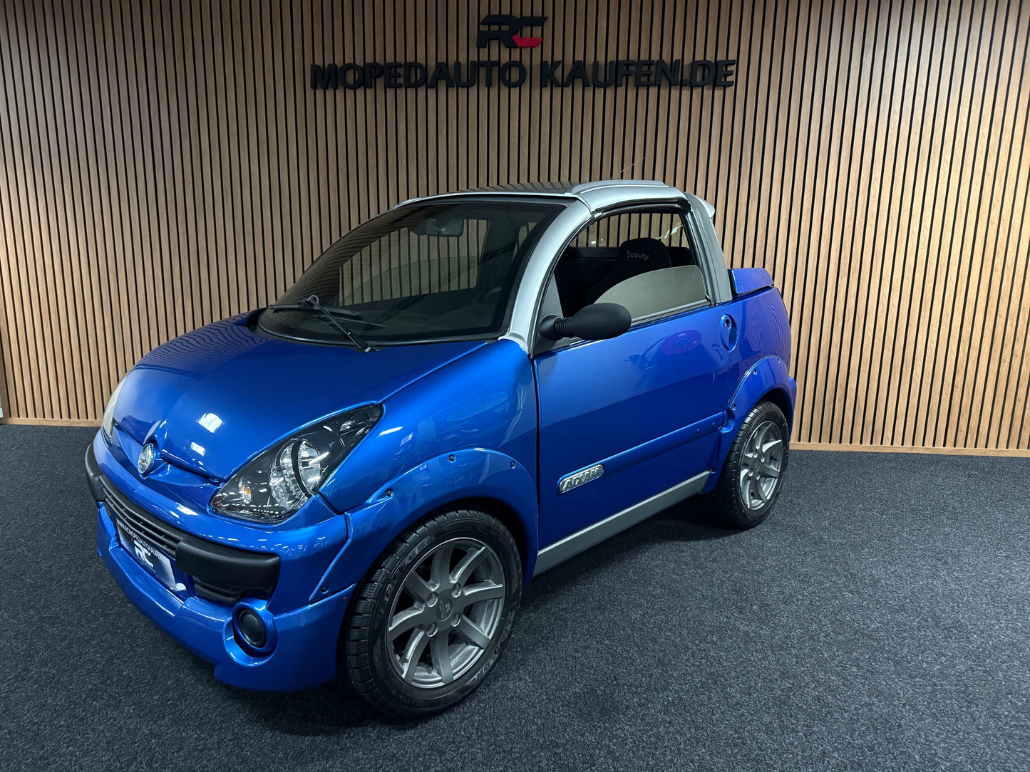 Aixam Scouty R Cabrio *NETT* | | 45 km/h | Innerhalb 250 KM Kostenlose Lieferung | Mopedauto | Leichtmobile