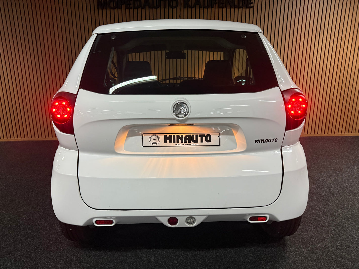 Aixam Minauto Sport 2021 | 3535 KM | 8 PS Motor | 45 km/h | Innerhalb 250 KM Kostenlose Lieferung | Mopedauto | Leichtmobile