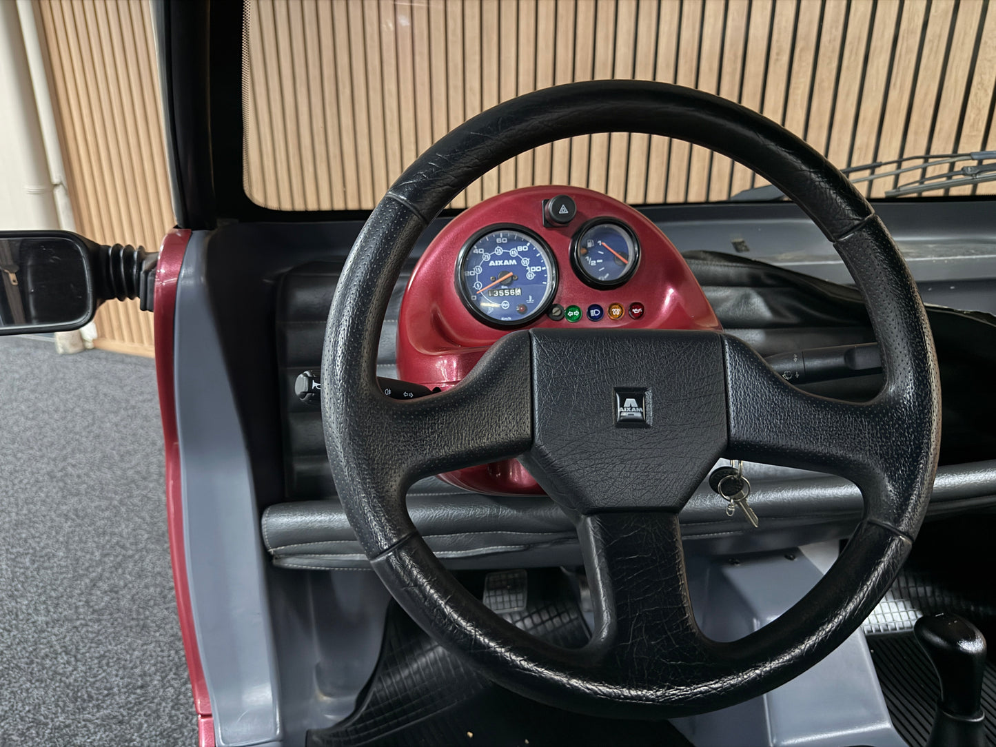 Aixam Mac Cabrio **Selten** | 5 PS Kubota Motor | 45 km/h | Rückfahrkamera | Innerhalb 250 KM Kostenlose Lieferung | Mopedauto | Leichtmobile