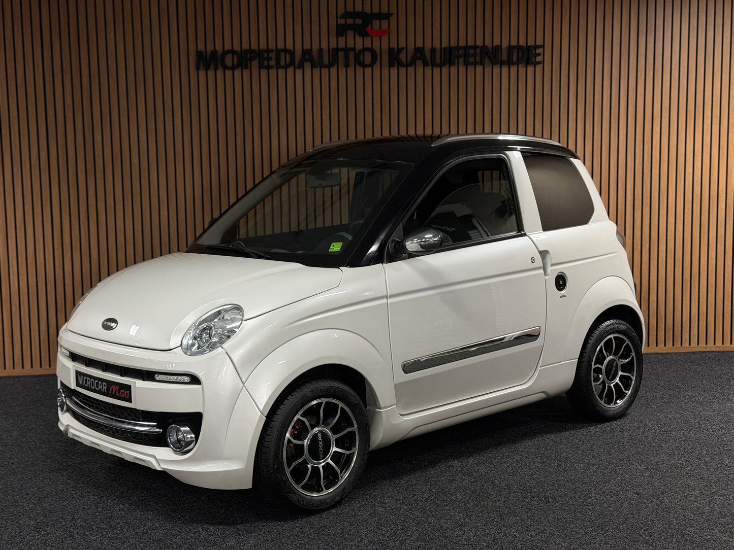 Microcar M.Go Luxe | leiser DCI Motor | 45 km/h | Innerhalb 250 KM Kostenlose Lieferung | Mopedauto | Leichtmobile