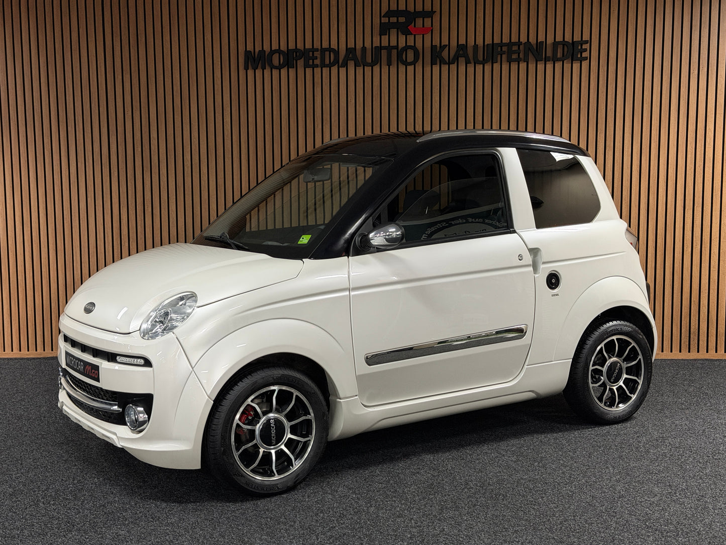 Microcar M.Go Luxe | leiser DCI Motor | 45 km/h | Innerhalb 250 KM Kostenlose Lieferung | Mopedauto | Leichtmobile