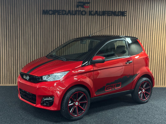 Aixam City Sport Rot GTO 2023  | 8 PS Kubota Motor | 45 km/h | Innerhalb 250 KM Kostenlose Lieferung | Mopedauto | Leichtmobile