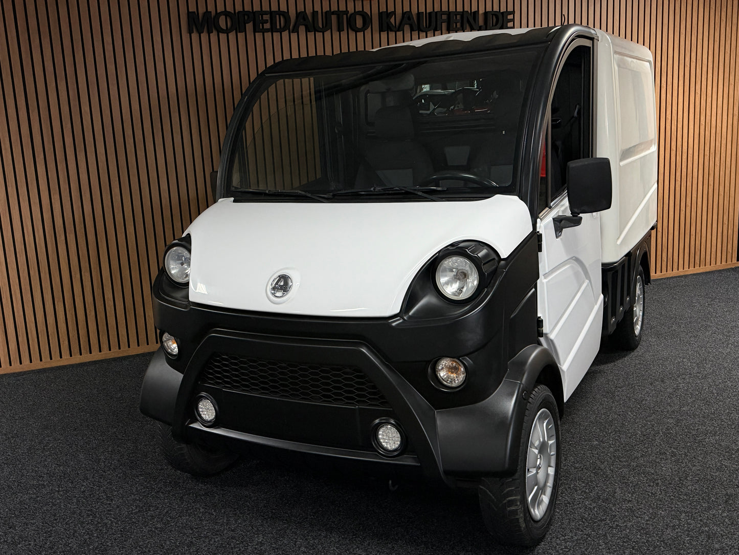 Aixam D-Truck Kastenwagen | 8 PS Motor | 45 km/h | Innerhalb 250 KM Kostenlose Lieferung | Mopedauto | Leichtmobile