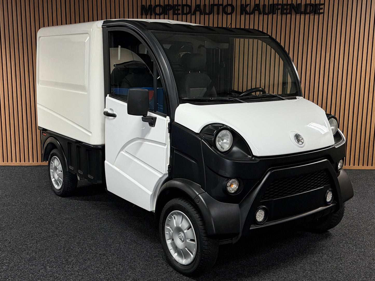 Aixam D-Truck Kastenwagen | 8 PS Motor | 45 km/h | Innerhalb 250 KM Kostenlose Lieferung | Mopedauto | Leichtmobile