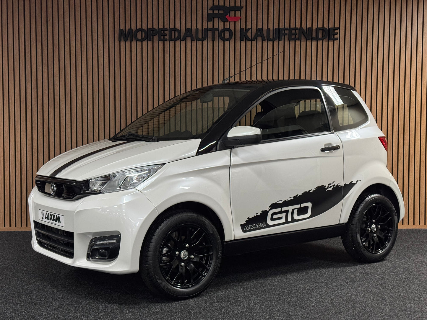 Aixam City GTO Sport 2023 | 8 PS Kubota Motor | Rückfahrkamera | Alpine Multi-Media | 45 km/h | Innerhalb 250 KM Kostenlose Lieferung | Mopedauto | Leichtmobile | Aixam | Microcar | Ligier
