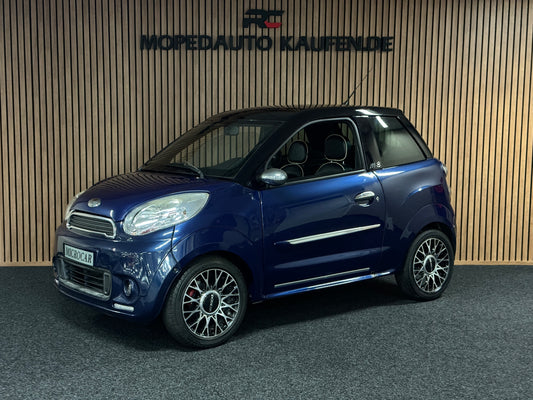 Microcar M8 Blau | leiser DCI Motor | 45 km/h | Innerhalb 250 KM Kostenlose Lieferung | Mopedauto | Leichtmobile