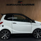 Aixam GTO Sport Weiß | 8 PS Kubota Motor | 45 km/h | Rückfahrkamera / Apple Carplay / Blaue Sicherheitsgurte / GTO Sportsitze | Innerhalb 250 KM Kostenlose Lieferung | Mopedauto | Leichtmobile