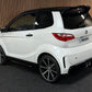 Aixam GTO Sport Weiß | 8 PS Kubota Motor | 45 km/h | Rückfahrkamera / Apple Carplay / Blaue Sicherheitsgurte / GTO Sportsitze | Innerhalb 250 KM Kostenlose Lieferung | Mopedauto | Leichtmobile