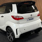 Aixam GTO Sport Weiß | 8 PS Kubota Motor | 45 km/h | Rückfahrkamera / Apple Carplay / Blaue Sicherheitsgurte / GTO Sportsitze | Innerhalb 250 KM Kostenlose Lieferung | Mopedauto | Leichtmobile