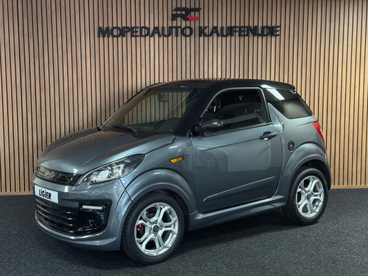 Ligier JS50 Sport | Progress | Rückfahrkamera | 8 PS leiser DCI Motor | 45 km/h | Rückfahrkamera | Innerhalb 250 KM Kostenlose Lieferung | Mopedauto | Leichtmobile