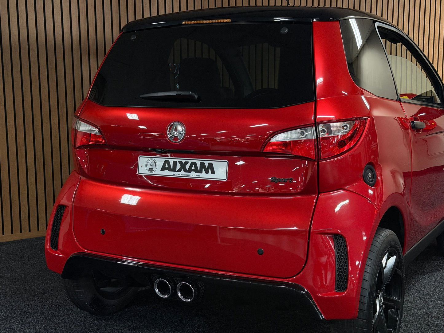 Aixam City Sport / DAB + / Spotify / Apple Carplay | 8 PS Kubota Motor | 45 km/h | Rückfahrkamera | Innerhalb 250 KM Kostenlose Lieferung | Mopedauto | Leichtmobile