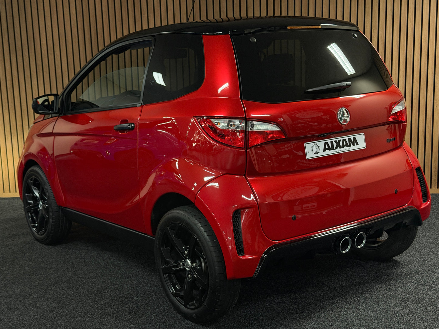Aixam City Sport / DAB + / Spotify / Apple Carplay | 8 PS Kubota Motor | 45 km/h | Rückfahrkamera | Innerhalb 250 KM Kostenlose Lieferung | Mopedauto | Leichtmobile