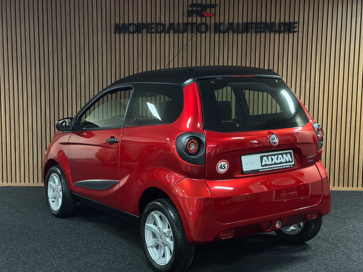 Aixam Cross Minauto 435 km !! | 8 PS Kubota Motor | 45 km/h | Innerhalb 250 KM Kostenlose Lieferung | Mopedauto | Leichtmobile