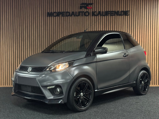 Aixam GTI Sport Matt Grau | 8 PS Kubota Motor | 45 km/h | Innerhalb 250 KM Kostenlose Lieferung | Mopedauto | Leichtmobile