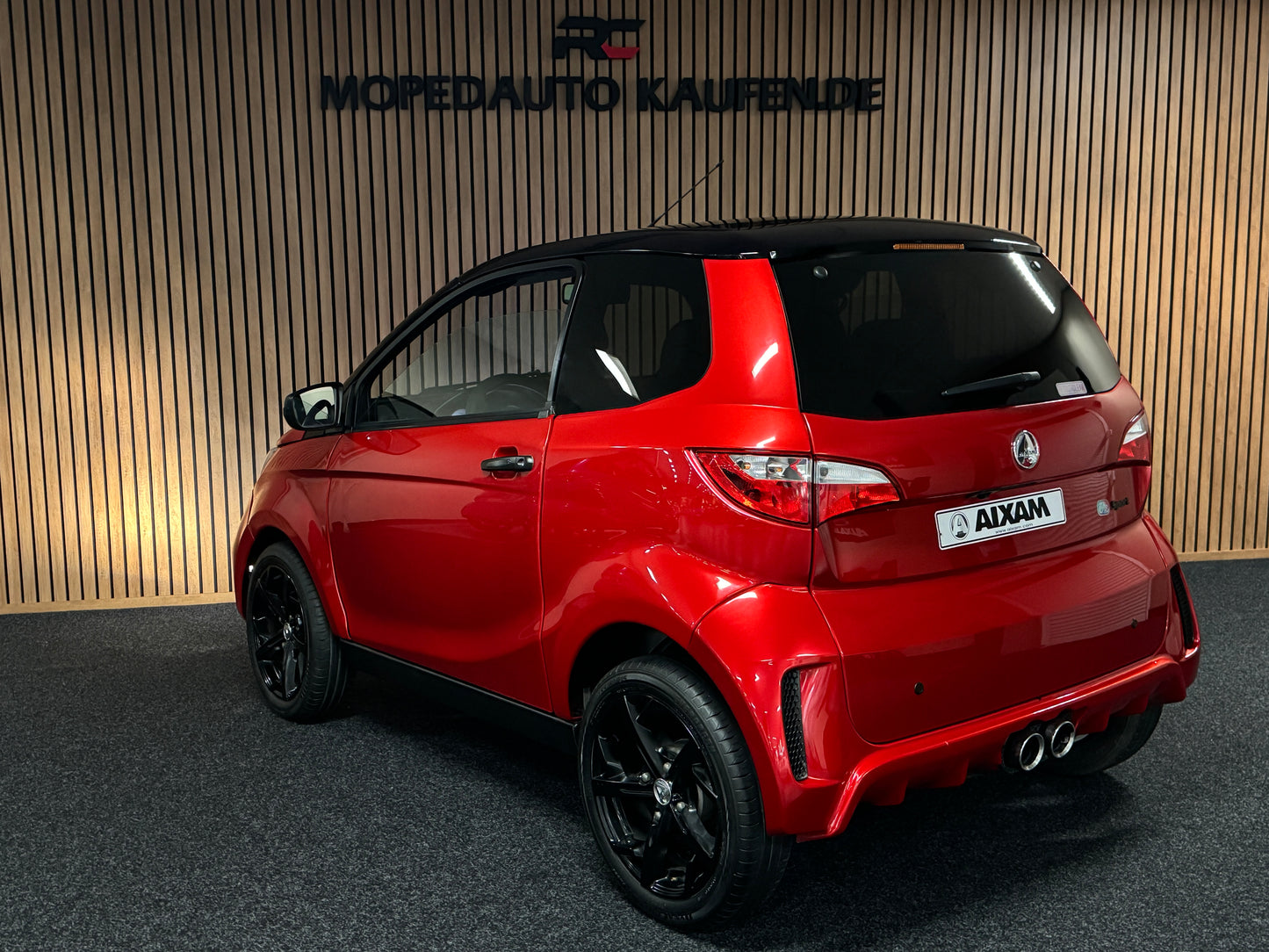 Aixam City Sport 2021 | 8 PS Kubota Motor | 45 km/h | Innerhalb 250 KM Kostenlose Lieferung | Mopedauto | Leichtmobile