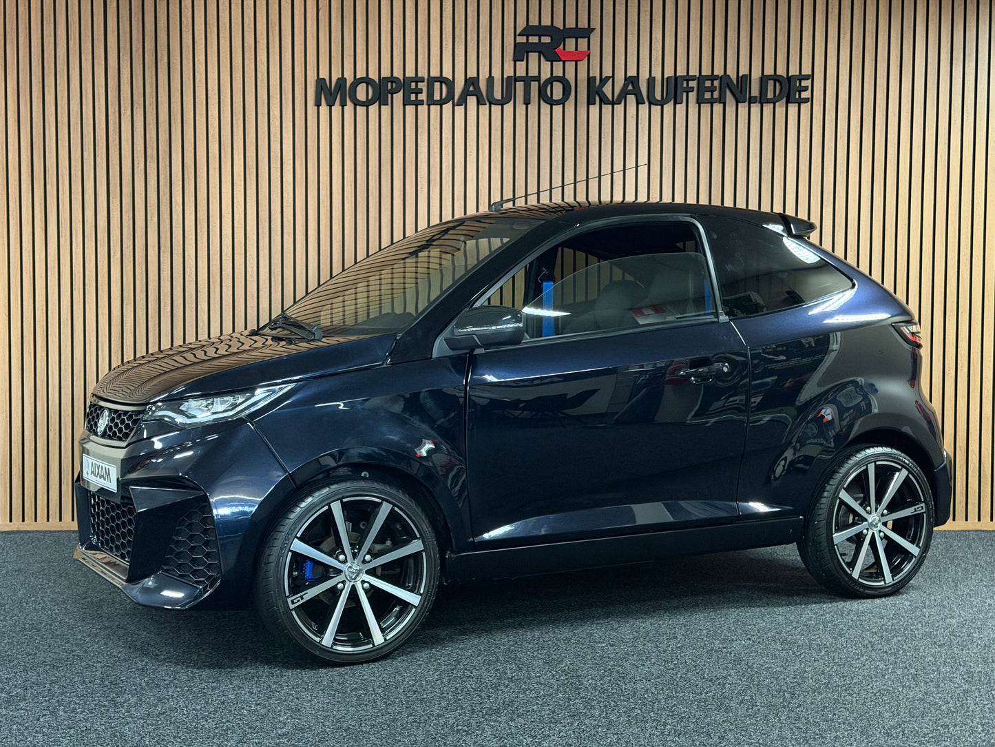 Aixam GTI Sport 2024| 8 PS Kubota Motor | Rückfahrkamera | ABS| Apple Carplay | Android | 45 km/h | Innerhalb 250 KM Kostenlose Lieferung | Mopedauto | Leichtmobile