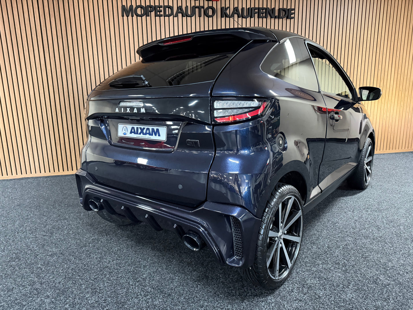 Aixam GTI Sport 2024| 8 PS Kubota Motor | Rückfahrkamera | ABS| Apple Carplay | Android | 45 km/h | Innerhalb 250 KM Kostenlose Lieferung | Mopedauto | Leichtmobile