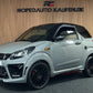 Ligier JS50 Ultimate Sport Nardo Grau | KLIMA | 8 PS leiser DCI Motor | 45 km/h | Rückfahrkamera | Innerhalb 250 KM Kostenlose Lieferung | Mopedauto | Leichtmobile