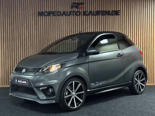 Aixam GTI Sport Matt Grau | Rückfahrkamera | 45 km/h | Innerhalb 250 KM Kostenlose Lieferung | Mopedauto | Leichtmobile | Aixam | Microcar | Ligier