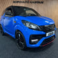 Ligier JS50 Ultimate Blau  | Servolenkung | DAB + / Apple Carplay Ambilight  | 8 PS leiser DCI Motor | 45 km/h | Rückfahrkamera | Innerhalb 250 KM Kostenlose Lieferung | Mopedauto | Leichtmobile