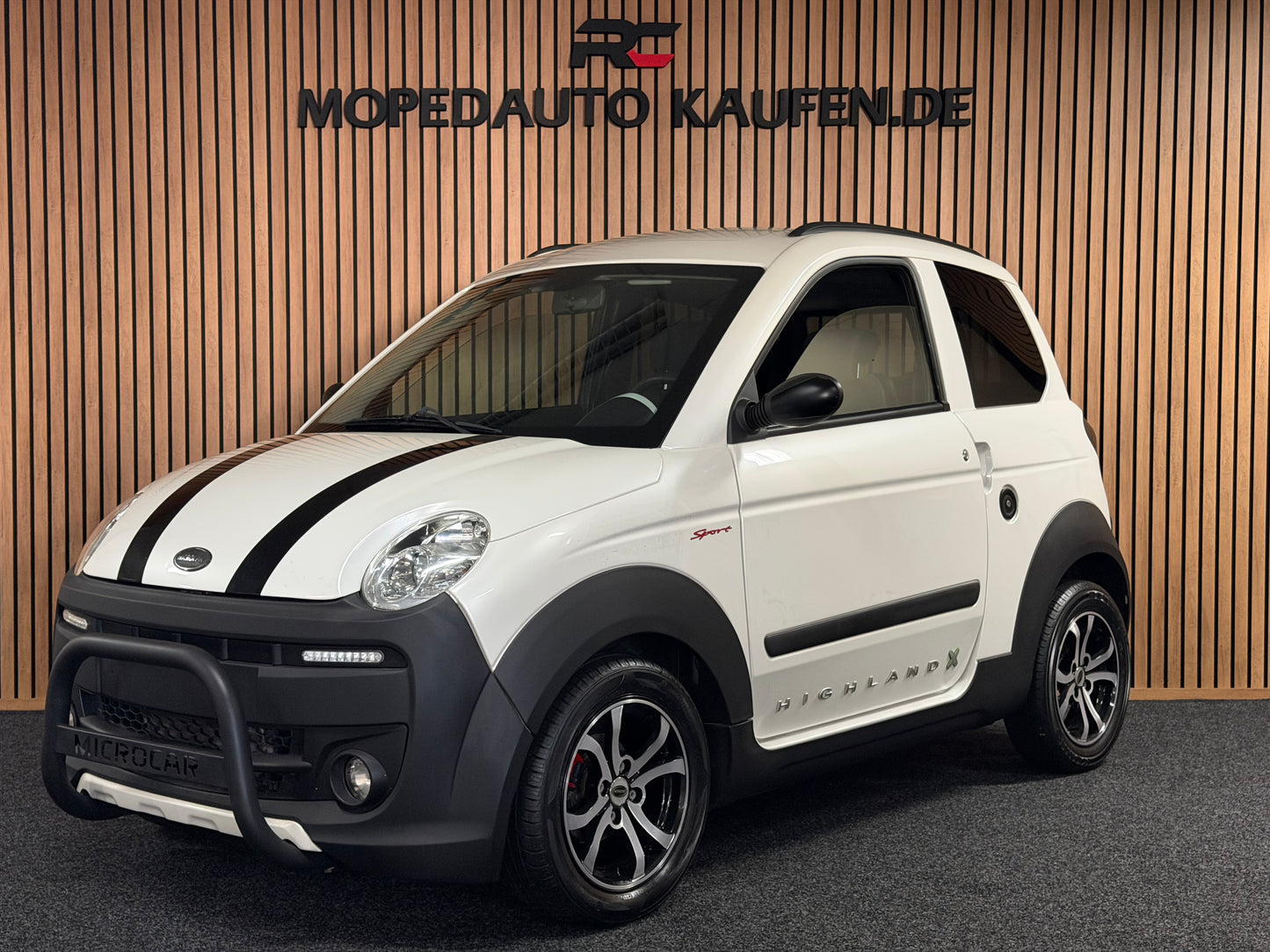 Microcar Mgo Highland X | leiser DCI Motor | 45 km/h | Innerhalb 250 KM Kostenlose Lieferung | Mopedauto | Leichtmobile