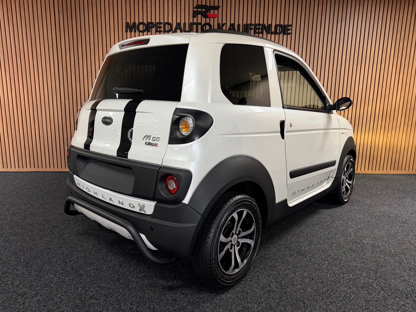 Microcar Mgo Highland X | leiser DCI Motor | 45 km/h | Innerhalb 250 KM Kostenlose Lieferung | Mopedauto | Leichtmobile