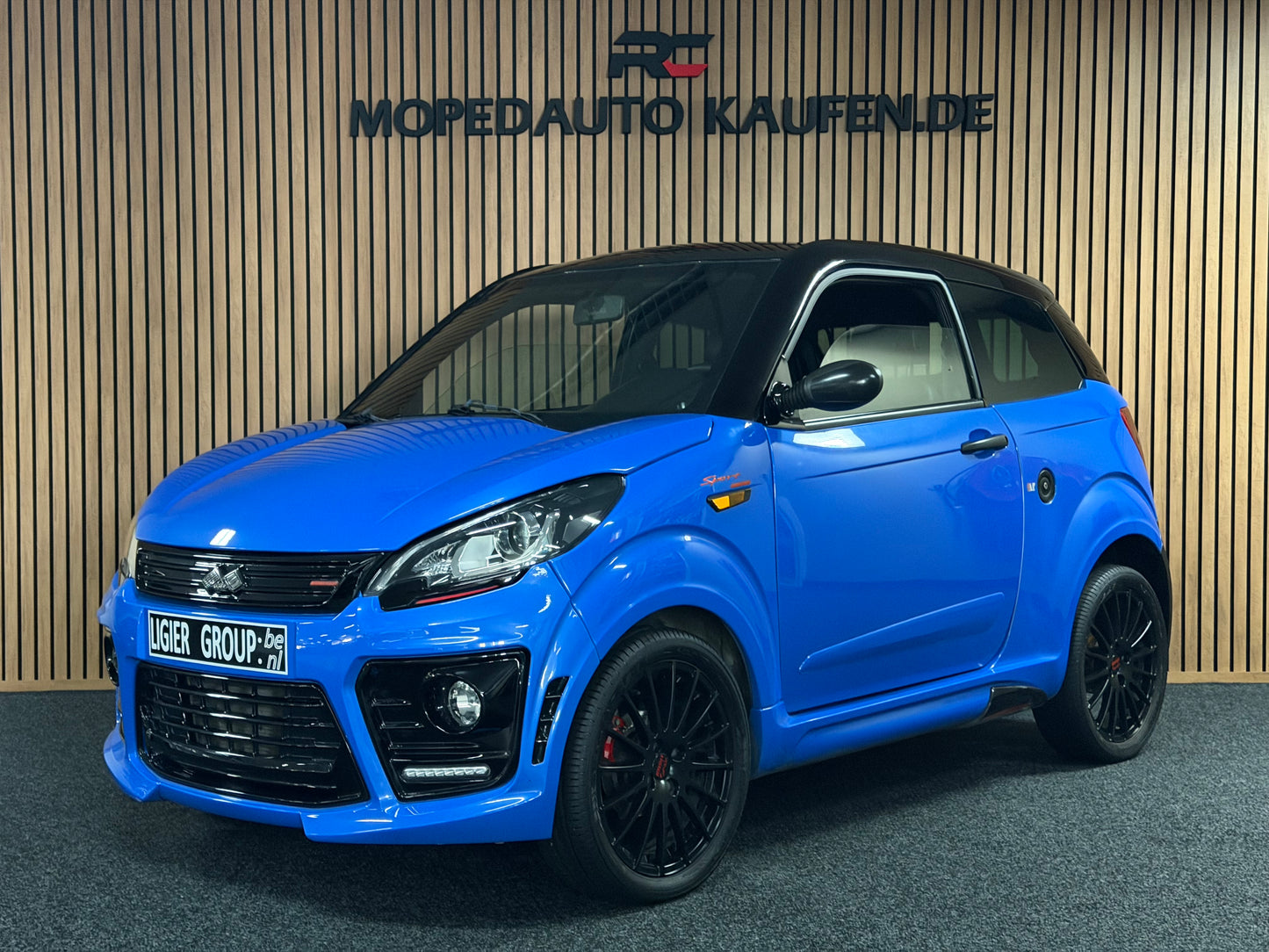 Ligier JS50 Ultimate Sport | Klimaanlage | 8 PS leiser DCI Motor | Rückfahrkamera | 45 km/h | Rückfahrkamera | Innerhalb 250 KM Kostenlose Lieferung | Mopedauto | Leichtmobile