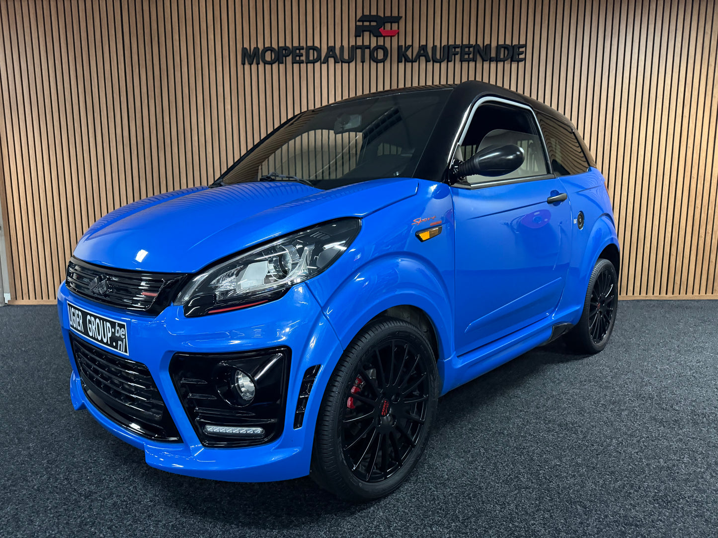 Ligier JS50 Ultimate Sport | Klimaanlage | 8 PS leiser DCI Motor | Rückfahrkamera | 45 km/h | Rückfahrkamera | Innerhalb 250 KM Kostenlose Lieferung | Mopedauto | Leichtmobile