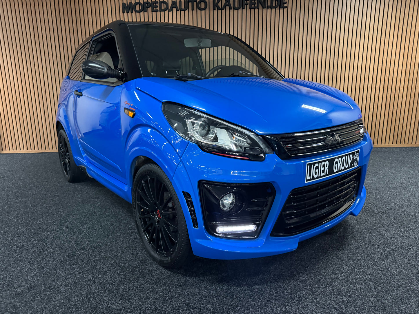 Ligier JS50 Ultimate Sport | Klimaanlage | 8 PS leiser DCI Motor | Rückfahrkamera | 45 km/h | Rückfahrkamera | Innerhalb 250 KM Kostenlose Lieferung | Mopedauto | Leichtmobile