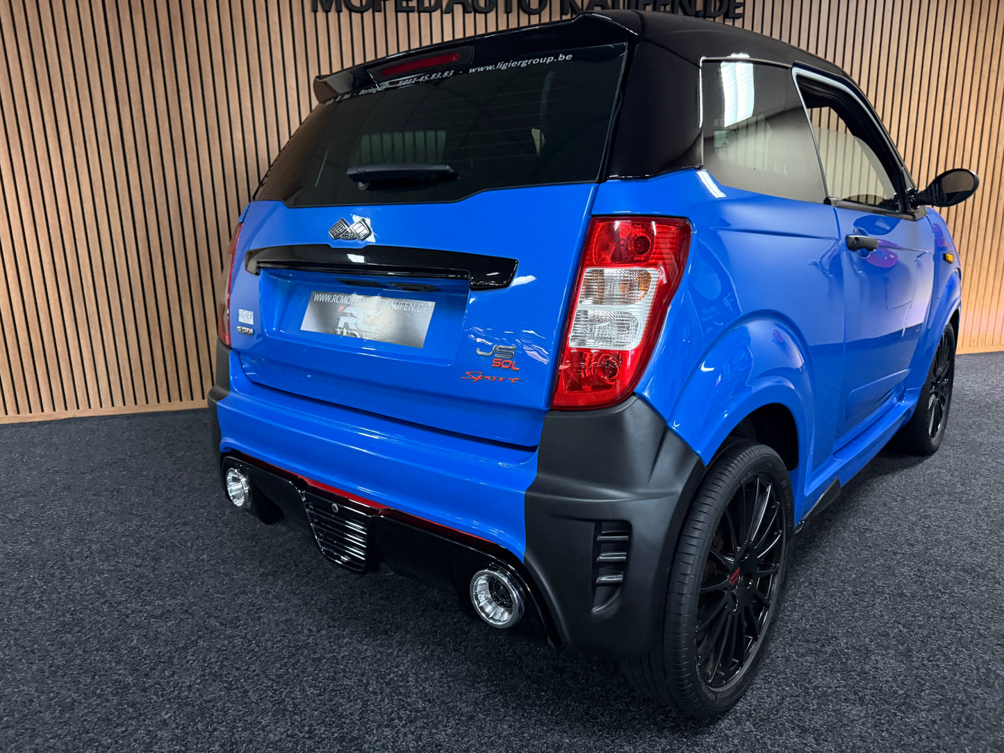 Ligier JS50 Ultimate Sport | Klimaanlage | 8 PS leiser DCI Motor | Rückfahrkamera | 45 km/h | Rückfahrkamera | Innerhalb 250 KM Kostenlose Lieferung | Mopedauto | Leichtmobile