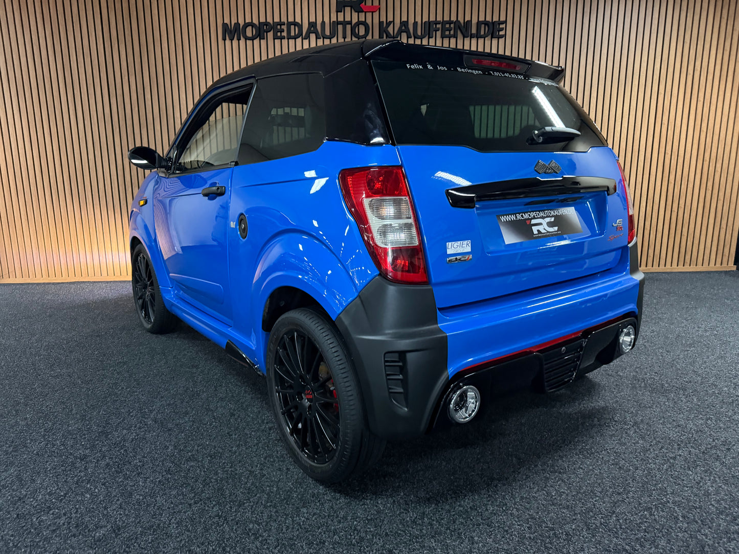 Ligier JS50 Ultimate Sport | Klimaanlage | 8 PS leiser DCI Motor | Rückfahrkamera | 45 km/h | Rückfahrkamera | Innerhalb 250 KM Kostenlose Lieferung | Mopedauto | Leichtmobile