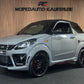 Ligier JS50 Nardo Grau Ultimate Sport | 8 PS Leiser DCI Motor / Apple carplay | Servolenkung | 45 km/h | Innerhalb 250 KM Kostenlose Lieferung | Mopedauto | Leichtmobile